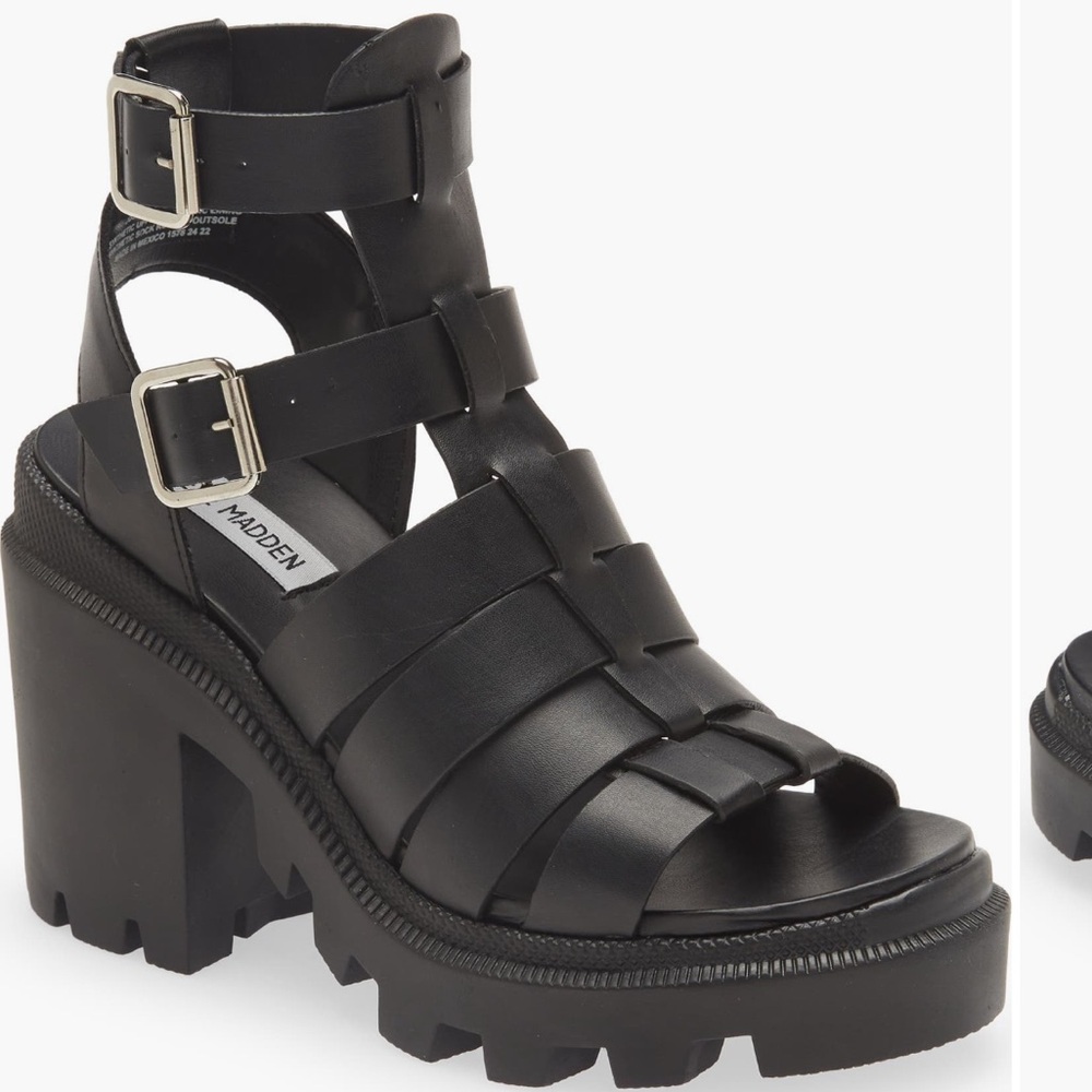Steve Madden Cosmic Lug Sole Fisherman Sandal size 9 women’s NWOT